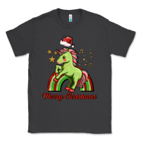 Smoke merry christmas unicorn Classic Tee - FaDigitalArtStudio