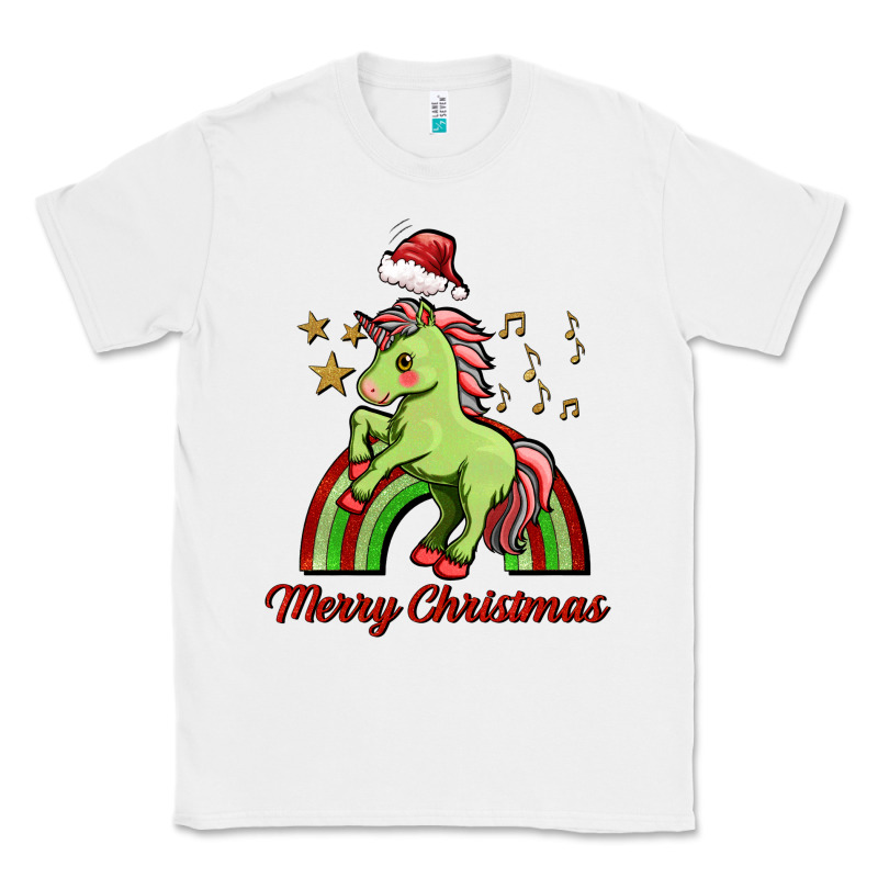 Merry Christmas Unicorn Classic Tee by FaDigitalArtStudio | Teevron