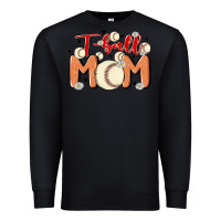 Black t ball mom Premium Sweatshirt - MaliasSmallBusiness