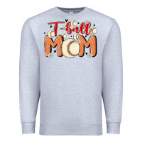 Heather Grey t ball mom Premium Sweatshirt - MaliasSmallBusiness