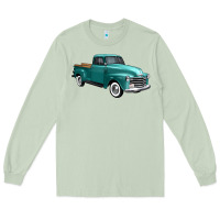 Matcha western truck 34 view Long Sleeve Tee - FaDigitalArtStudio