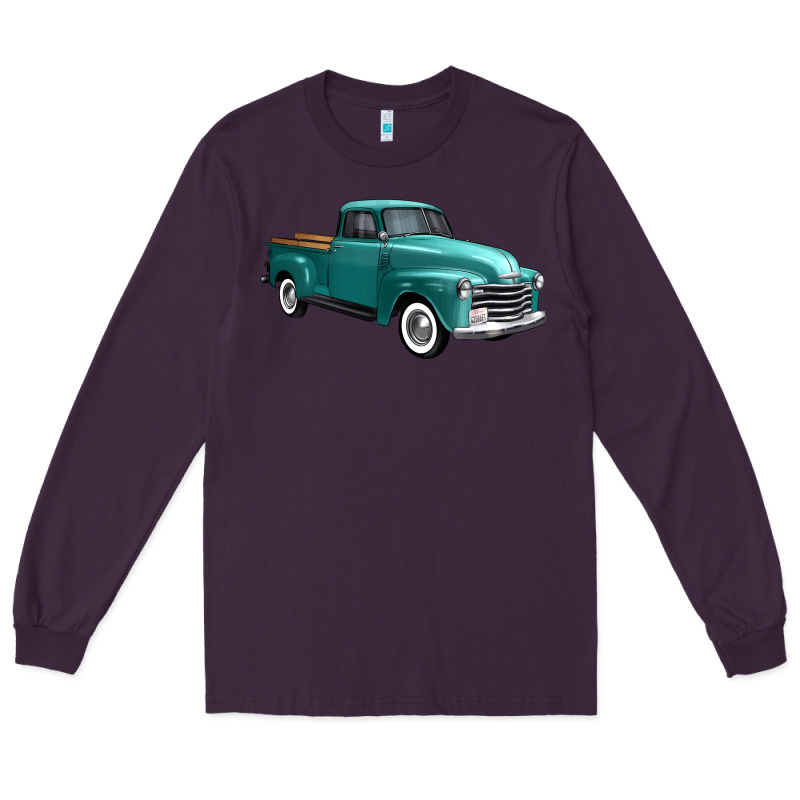 Western Truck 34 View Long Sleeve Tee by FaDigitalArtStudio | Teevron