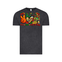 Vintage Black peace love cinco de mayo Vintage Tee - Zillion Design Studio
