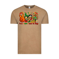 Vintage Coffee peace love cinco de mayo Vintage Tee - Zillion Design Studio
