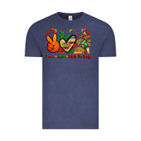 Vintage Denim peace love cinco de mayo Vintage Tee - Zillion Design Studio
