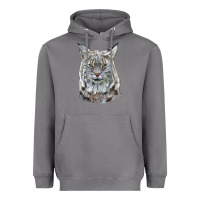 Storm Bobcat Head Heavyweight Hoodie - LillyAllenDesigns