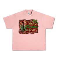 Salmon merry christmas y'all boots Urban Heavy Tee - RanaPortraitStore