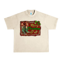 Sandshell merry christmas y'all boots Urban Heavy Tee - RanaPortraitStore