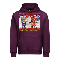 Mauve Wine usa hot dog coca tumbler Urban Hoodie - BarkalooDesign