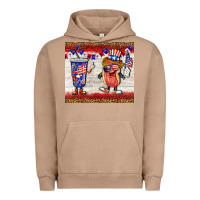 Pigment Burro usa hot dog coca tumbler Urban Hoodie - BarkalooDesign