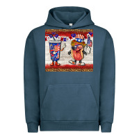 Pigment Midnight Navy usa hot dog coca tumbler Urban Hoodie - BarkalooDesign