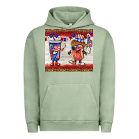 Pigment Oil Green usa hot dog coca tumbler Urban Hoodie - BarkalooDesign