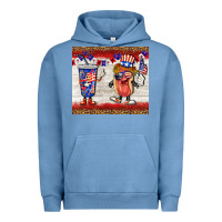 Pigment Pebble Blue usa hot dog coca tumbler Urban Hoodie - BarkalooDesign