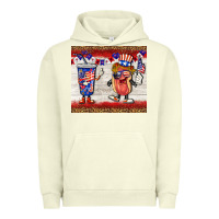 Pigment Pistachio usa hot dog coca tumbler Urban Hoodie - BarkalooDesign
