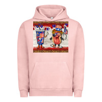 Pigment Salmon usa hot dog coca tumbler Urban Hoodie - BarkalooDesign