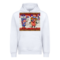 White usa hot dog coca tumbler Urban Hoodie - BarkalooDesign
