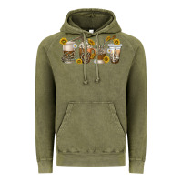 Vintage Olive skeleton hands coffee cups Vintage Hoodie - texasbilliewilder