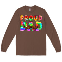 Chestnut proud dad Long Sleeve Tee - HRA Design Shop