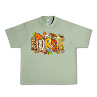Oil Green fall nurse Urban Heavy Tee - Zillion Design Studio