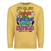 Antique Gold bingo Premium Sweatshirt - MaliasSmallBusiness