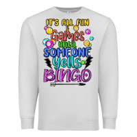 Dove Grey bingo Premium Sweatshirt - MaliasSmallBusiness