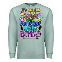 Seafoam bingo Premium Sweatshirt - MaliasSmallBusiness