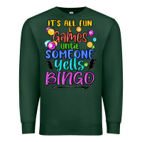 Sports Green bingo Premium Sweatshirt - MaliasSmallBusiness