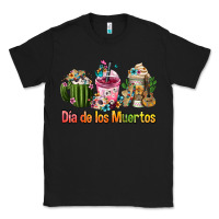Black mexican día de los muertos coffee cups Classic Tee - FaDigitalArtStudio