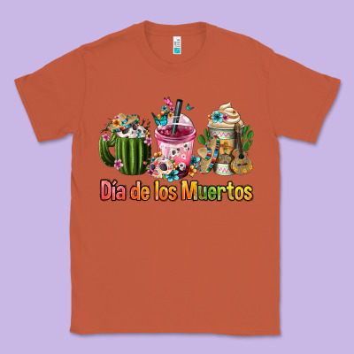 Mexican Día De Los Muertos Coffee Cups Classic Tee Designed By Fadigitalartstudio