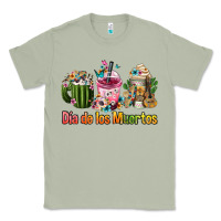 Matcha mexican día de los muertos coffee cups Classic Tee - FaDigitalArtStudio