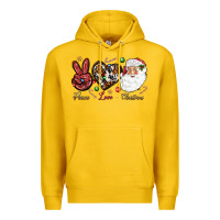 Lemon Peace love Christmas Premium Hoodie - NancyCooperArtShop