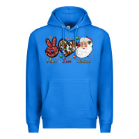 True Royal Peace love Christmas Premium Hoodie - NancyCooperArtShop