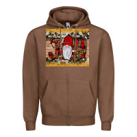 Chestnut gnome joy Zipper Hoodie - JahusDesignShop