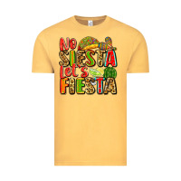 Vintage Mustard no siesta let's fiesta Vintage Tee - Zillion Design Studio