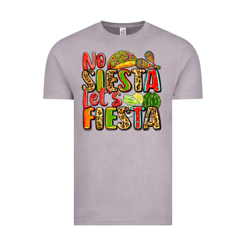 No Siesta Let's Fiesta Vintage Tee by Zillion Design Studio | Teevron