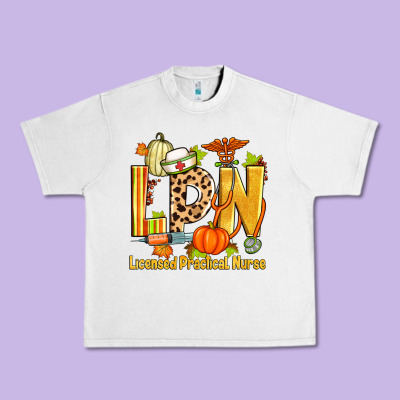 Fall Lpn Licensed Practical Nurse Urban Heavy Tee Designed By Zillion Design Studio
