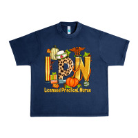 Navy fall lpn licensed practical nurse Urban Heavy Tee - Zillion Design Studio