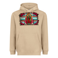 Mushroom lady of guadalupe serape and roses Heavyweight Hoodie - Jasminsmagicworld