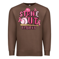 Chestnut strike out cancer baseball Premium Sweatshirt - MaliasSmallBusiness