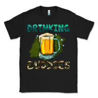 Black drinking buddies with beer Classic Tee - HRA Design Shop