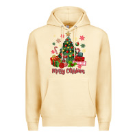 Pina Colada merry christmas tree with gift box Premium Hoodie - MaliasSmallBusiness