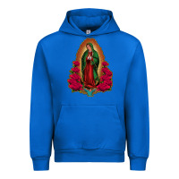 Cobalt our lady of guadalupe Urban Hoodie - Jasminsmagicworld