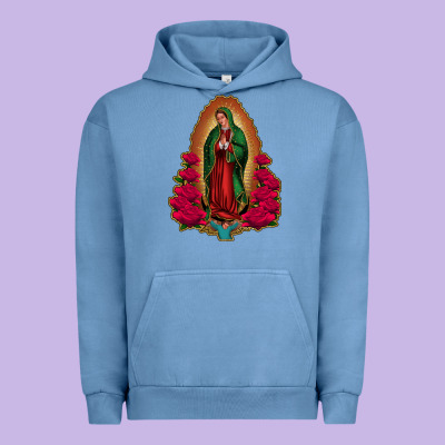 Our Lady Of Guadalupe Urban Hoodie Designed By Jasminsmagicworld