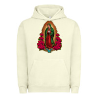 Pigment Pistachio our lady of guadalupe Urban Hoodie - Jasminsmagicworld