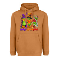 Meerkat Happy Hallothanksmas Heavyweight Hoodie - NancyCooperArtShop