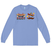 Colony Blue nacho average daddy libbey glass Long Sleeve Tee - HRA Design Shop