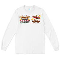 White nacho average daddy libbey glass Long Sleeve Tee - HRA Design Shop
