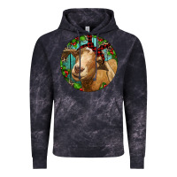 Cloud Black Farm Goat Christmas Vintage Hoodie - RanaPortraitStore