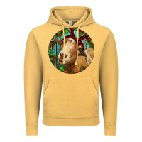 Vintage Mustard Farm Goat Christmas Vintage Hoodie - RanaPortraitStore
