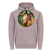 Vintage Zinc Farm Goat Christmas Vintage Hoodie - RanaPortraitStore